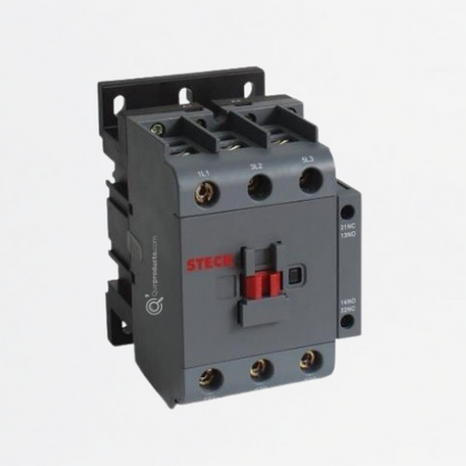 Contactor 3P 50A AC3 - 80A AC1 B/220VAC 1NA+1NC Para Term. FR93, Ref SK150A11M, Marca Steck