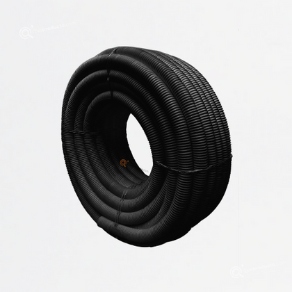 Coraza Negro Nylon 1/2, RolloX50 mts, Ref ISYNYLON-1/2 N, Marca Adler (O)