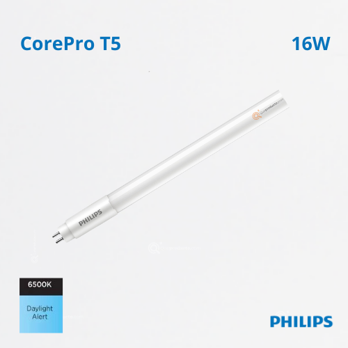 LED COREPRO Tubo 1E T5 1200mm, 16W, 6500K, 1850 lm, Ref 929001275312, Marca Philips (En Stock)