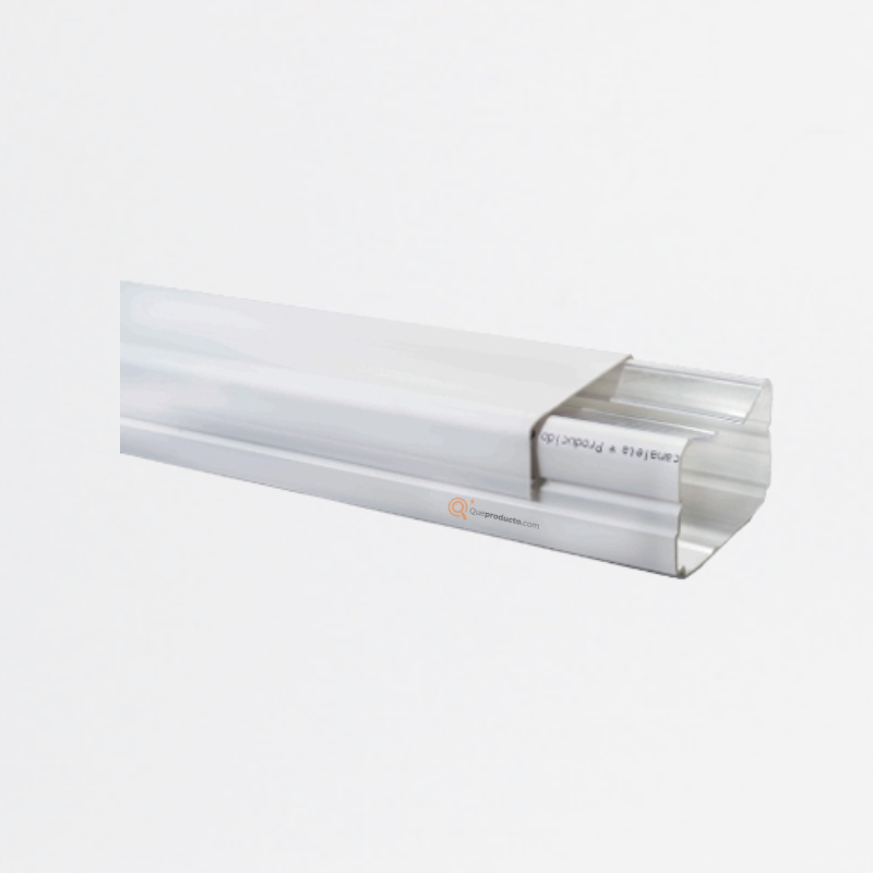 Canaleta Blanca 60x40 Sin Adhesivo, Ref DXN10211, Marca Dexson (Bajo Pedido)