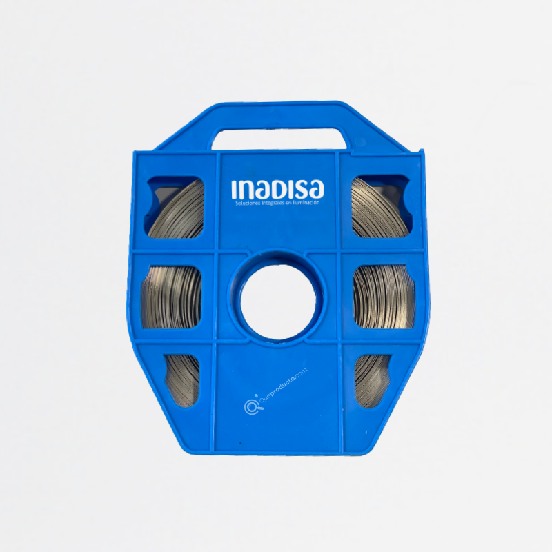 Cinta Sujeción Acero 304, Clase 2 1/2”, Ref HYR1270304, Cajax30.5 mts, E0.7 mm, Marca Inadisa (S)