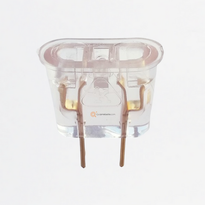 Clavija Convertidor de Redondo a Plano 10A, 120V, IP20, Ref FC-17, Marca Kontiki (S)