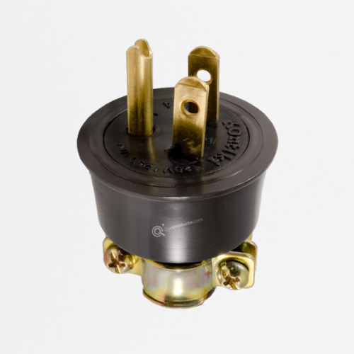 Clavija Industrial 15A Con Polo a Tierra, 120-250V, IP20, Ref FC-3, Marca Kontiki (En Stock)