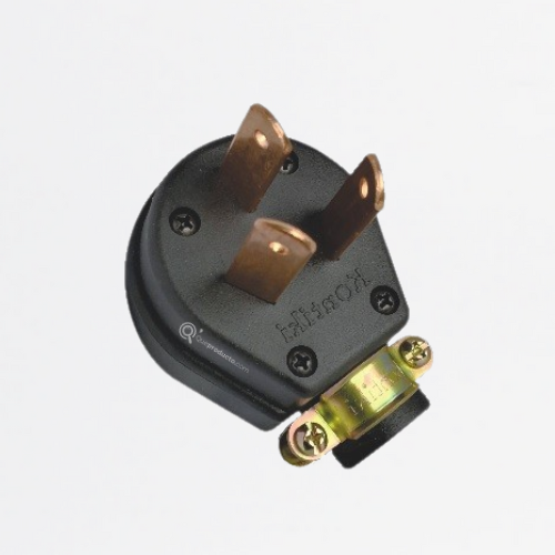 Clavija Trifilar 50A, 250V, IP20, Ref FC-6, Marca Kontiki (En Stock)