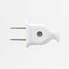 Clavija Plana Polarizada 20A Blanca, 240V, Ref 00192P, Marca EXE (S)