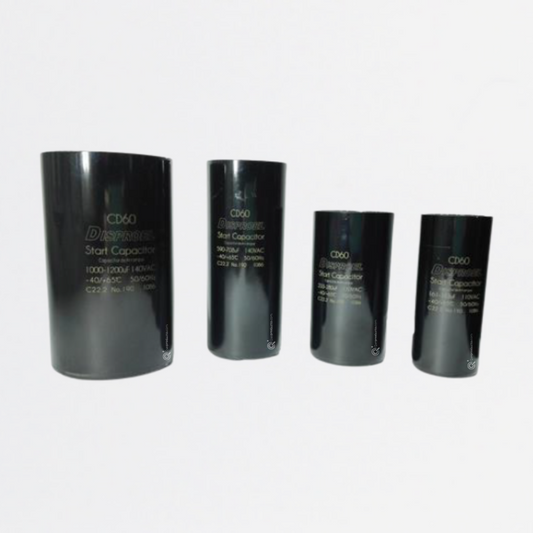 Condensador de arranque 1000-1200uF 110-125V, Ref 31612002Y, Marca Disproel (En Stock)