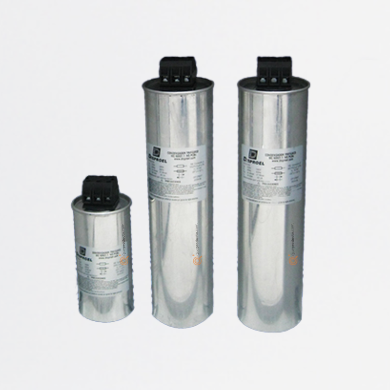 Condensador trifásico 2,5 KVAR 220V 60Hz, Ref 322025, Marca Disproel (O)