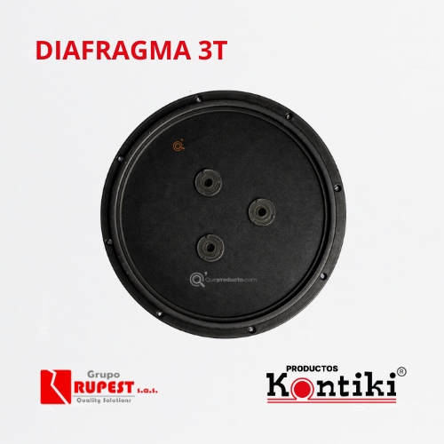Repuesto Diafragma Ducha 3 Temperaturas (Manual), Ref K-117, Marca Kontiki (Bajo Pedido)