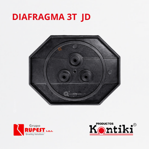 Repuesto Diafragma Ducha 3 Temperaturas JD (Dirigible) (Manual), Ref K-119, Marca Kontiki (Bajo Pedido)