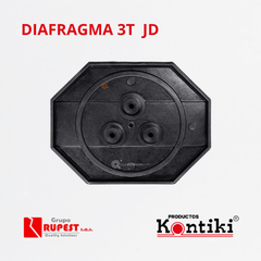 Repuesto Diafragma Ducha 3 Temperaturas JD (Dirigible) (Manual), Ref K-119, Marca Kontiki (Bajo Pedido)