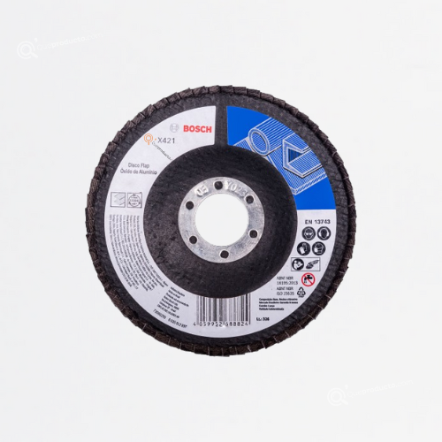 Disco Flap ALOX X421 Ø 7", 180mm G60, Ref 2608.619.911-000, Marca Bosch (En Stock)