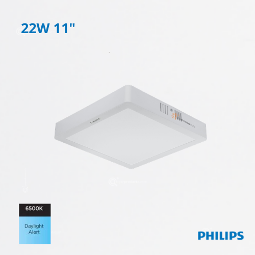 LED Panel Cuadrado DN058C LED20 22W, S/Pon 11", 6500K, 2000 lm, 110-240V, Ref 911401804488, Philips (Bajo Pedido)