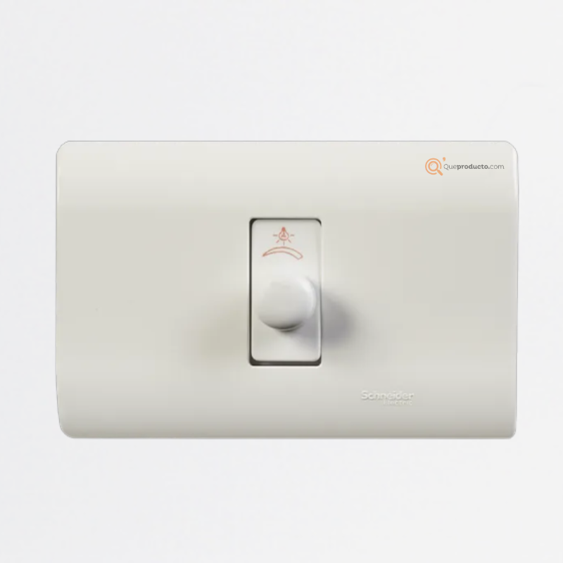Dimmer Simple Genesis 600W Max. 250VAC Blanco, Ref MWD130237528, Marca Schneider (O)