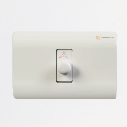 Dimmer Simple Genesis 600W Max. 250VAC Blanco, Ref MWD130237528, Marca Schneider (O)