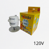 Ducha Eléctrica Tradicional Blanca, 33A, Automática, IP44, 120 V, Ref K104-RG, Marca Kontiki (O)