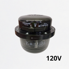 Ducha Eléctrica Tradicional Negra, 33A, Selec 3 Temp, IP44, 120 V, Ref K-102N, Marca Kontiki (S)