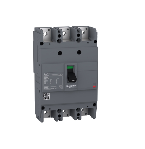 Interruptor Auto Fijo EasyPact EZC250N, TMD 250A, 3P3D, Ref EZC250N3250, Marca Schneider (Bajo Pedido)