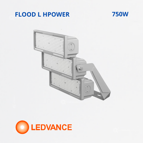 LED Reflector FLOOD L HPOWER 750W, 5700K, 112500 lm, IP66, 100-277V, Ref 7024077, Ledvance (Bajo Pedido)