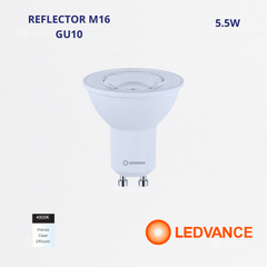 LED Spot 5.5W GU10, MR16, 4000K, 550lm, 36G, Dimerizable, 127V, Ref 7023509, Ledvance-Osram (Bajo Pedido)