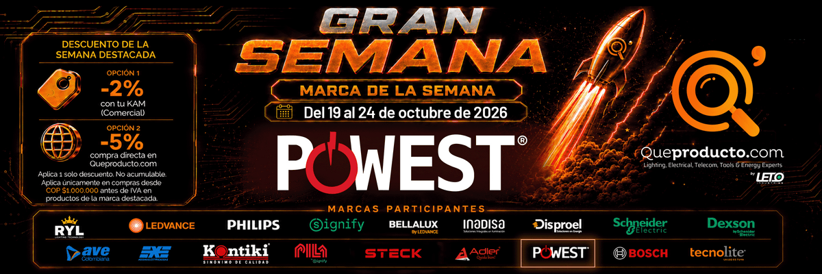 Gran Semana 13 Powest banner, 19 al 24 de octubre de 2026
