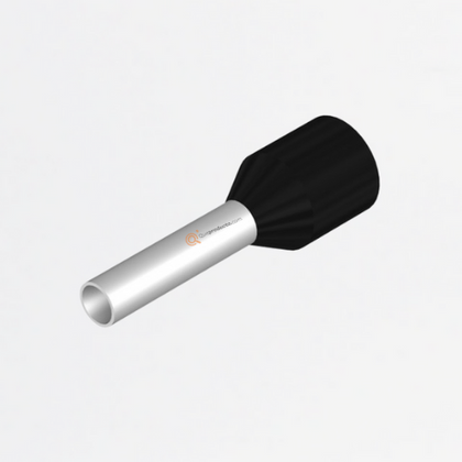 Terminal tubular, Estándar, 10 mm, 8 mm, negro, H1,5/14DS SW, Ref 9025240000, Marca WeidMüller (O)