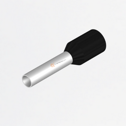 Terminal tubular, Estándar, 10 mm, 8 mm, negro, H1,5/14D SW SV, Ref 9019430000, Marca WeidMüller (O)