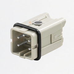 HDC - Conector, Macho, 400 V, 16 A, Número de polos: 4, Ref 1498300000, Marca WeidMüller (Bajo Pedido)