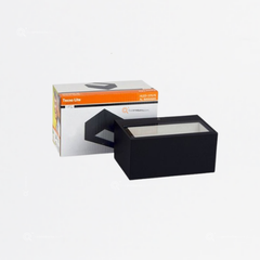 LED Aplique Integrado Muro AL MANAMA, 9W, 3000K, 450 lm, IP45, Ref HLED-370/N, Marca Tecnolite (Bajo Pedido)