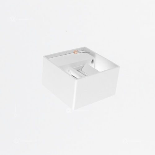 LED Aplique Integrado Muro ZIBO, 7,5W, 3000K, 250 lm, IP45, Ref HLED-401/7.5W/30/B, Marca Tecnolite (Bajo Pedido)