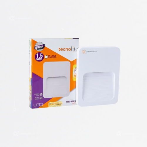 LED Luminaria AVIOR Deco Cortesía 1.5W, 3000K, 60 lm, IP65, Ref HLED-903/B, Marca Tecnolite (Bajo Pedido)