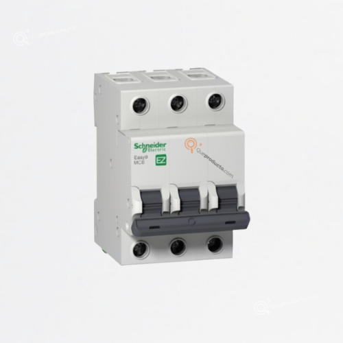 Interruptor Breaker termomagnético Easy9 3P 50A 6kA curva C, Ref EZ9F56350, Marca Schneider (En Stock)
