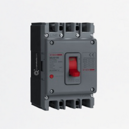 Interruptor Breaker caja moldeada 80A 3P, 39kA 220V-25kA 440V FR100, Ref SDJS80, Marca Steck (S)