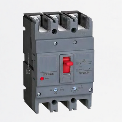 Interruptor Breaker caja moldeada TM ajust. 80-100A 35kA 400V FR160, Ref SD160TM100, Marca Steck (O)