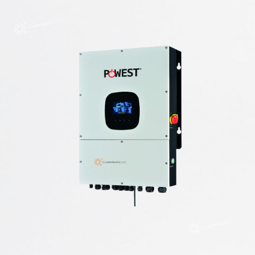 Inversor Solar All In One 12kVA On-Grid Fase Partida IP65, Ref NUHIB-7592, Marca Powest (O)