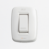 Interruptor Sencillo Conmutable sobreponer 6A, Ref DUE 12002, Marca DUE-EXE (O)