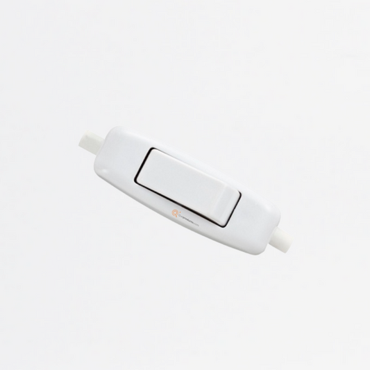 Interruptor de Paso 10A Blanco, 120-220V, Ref 1182, Marca EXE (En Stock)