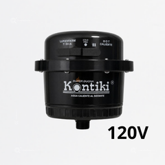 Ducha Eléc. Salón de Belleza, 33A, Selec. Manual 3 Tem, Racor, 120 V, Ref K-095, Marca Kontiki (Bajo Pedido)