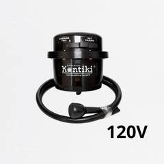 Ducha Eléc Salón de Belleza, 33A, Selec. Manual 3 Tem, Manguera, 120 V, Ref K-105, Marca Kontiki (En Stock)