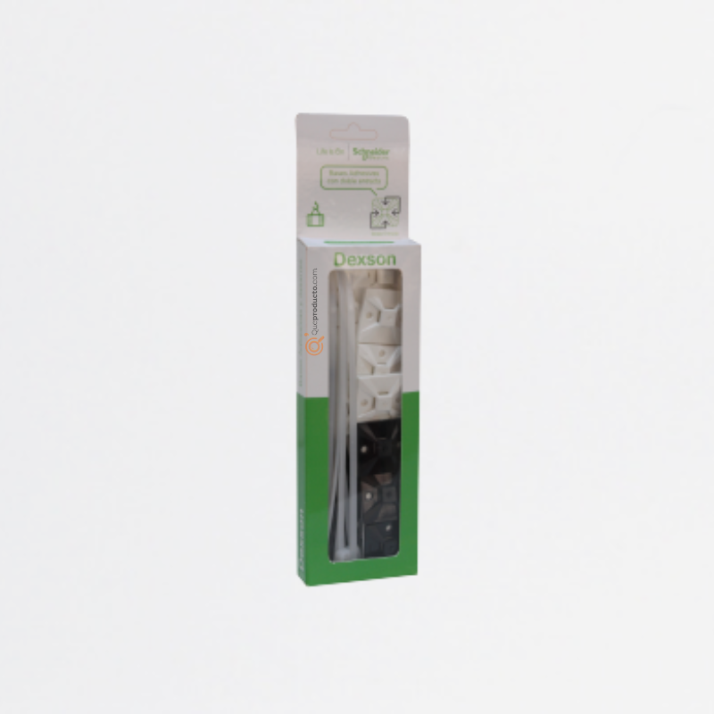Kit Bases Adh x18/Amarres x20 T4NE,T6BL, Ref DXN80033, Marca Dexson (Bajo Pedido)