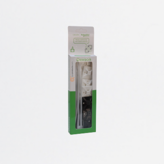 Kit Bases Adh x18/Amarres x20 T4NE,T6BL, Ref DXN80033, Marca Dexson (Bajo Pedido)