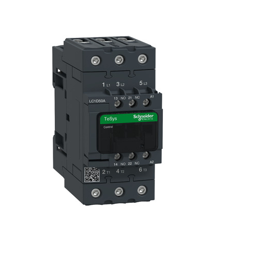 Contactor TeSys D 3P AC-3, 440V 40A, Bobina 220 VAC, Ref LC1D40AM7, Marca Schneider (Bajo Pedido)