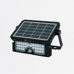 LED Reflector Solar FLOOD L. Negro 5W, 6500K, 500 lm, IP65, Ref 7019546, Ledvance-Osram (Bajo Pedido)