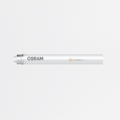 LED Tubo T8 opalizado vidrio 18W, 3000K, 1600 lm, IP20, Conex 1E, 127V, Ref 7018025, Ledvance-Osram