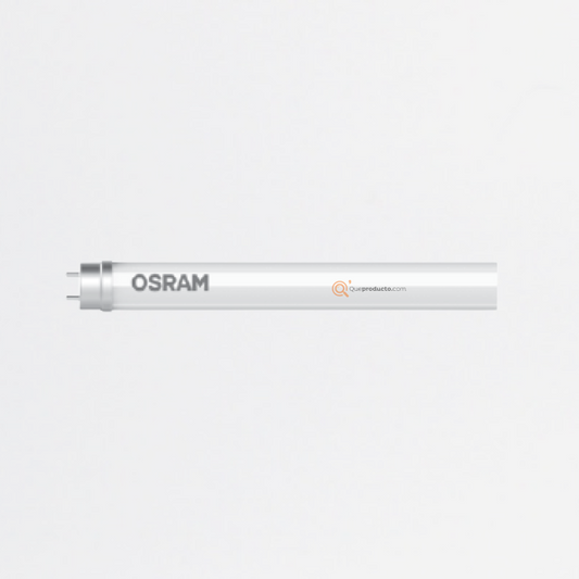 LED Tubo T8 opal vidrio 18W, 3000K, 1600 lm, IP20, Conex 1E, 127V, Ref 7018025, Ledvance-Osram (En Stock)