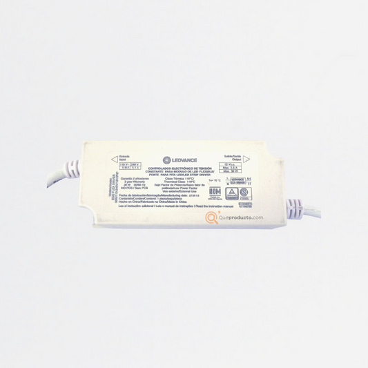 LED Driver ECO FLEX 60W, 6 A Max, Vcc 12V, IP67, Vinput 110-240 V, Ref 7014783, Ledvance-Osram (Bajo Pedido)