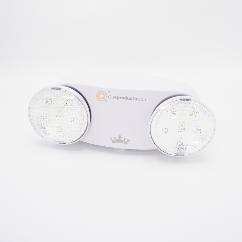 LED Luminaria de emergencia 2.4W, 6500K, 100-240V, Ref M1, Marca Royal Lighting (En Stock)