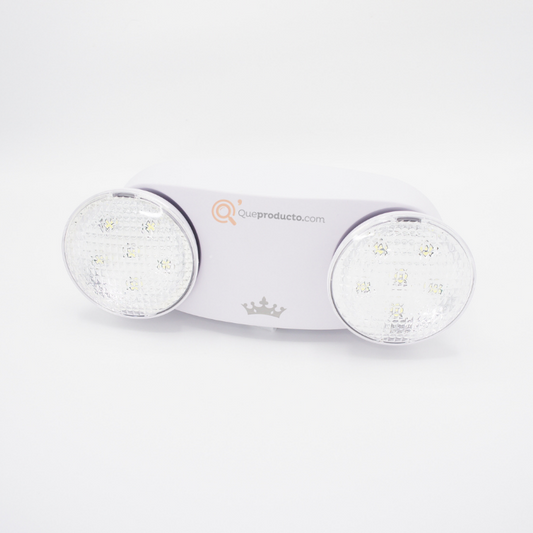 LED Luminaria de emergencia 2.4W, 6500K, 100-240V, Ref M1, Marca Royal Lighting (En Stock)