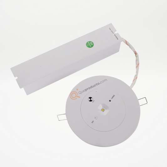 LED Luminaria de emergencia 5W, 6500K, 100-240V, Ref SLIM1, Marca Royal Lighting (En Stock)