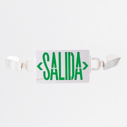 LED Señal salida + Luminaria de emergencia 4W, 140 lm, 100-240V, Ref S3, Marca Royal Lighting (S)