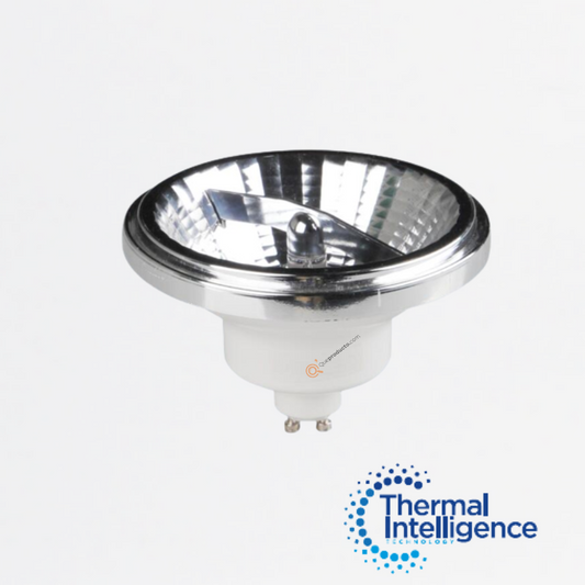 LED AR111 11W GU10, 3000K, 900lm, 24G, IP20, NO Dimerizable, 100-240V, Marca Royal Lighting (En Stock)